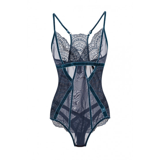 BODYSUIT LE JOURNAL INTIME "JOSEPHINE" (GRAY-BLUE) Le Journal JS-BD-JS BODYSUIT LE JOURNAL INTIME "JOSEPHINE" (GRAY-BLUE) Le Journal JS-BD-JS